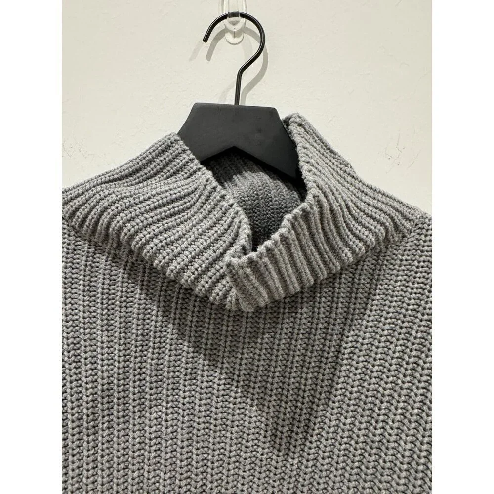 French Connection Chunky Knit Cowl neck Sweater Size Small